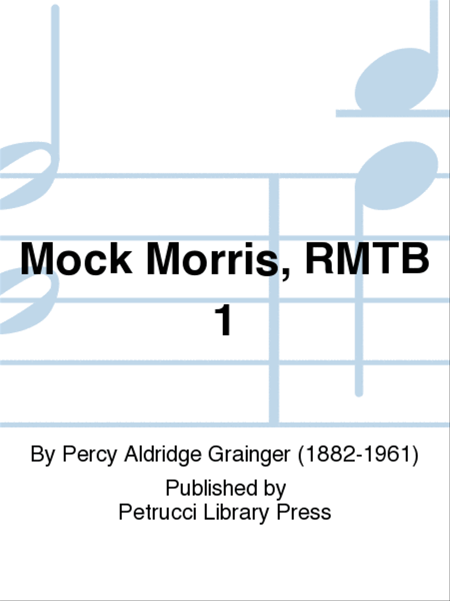 Mock Morris, RMTB 1 Mock Morris, RMTB 1 String Orchestra scores gallery preview page 1