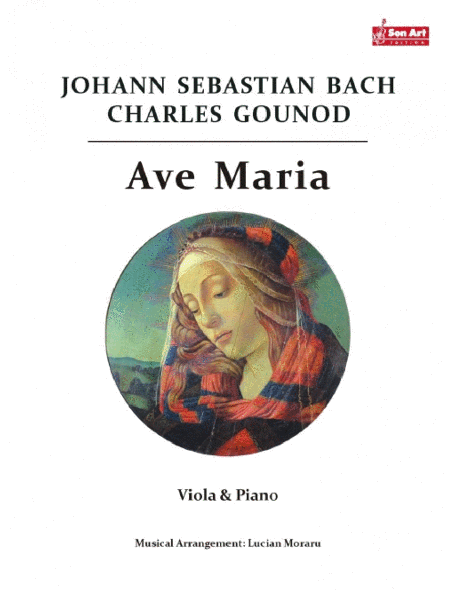 Ave Maria Ave Maria Piano Accompaniment scores gallery preview page 1