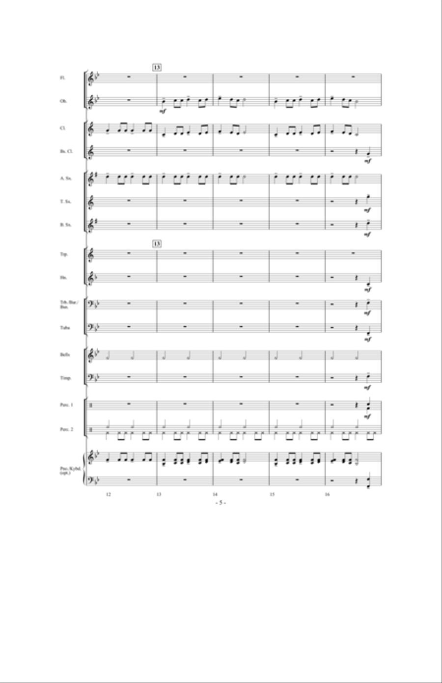 Declarata Concert Band scores gallery preview page 4