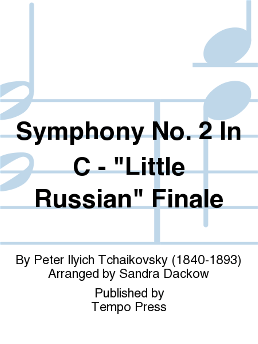 Symphony No. 2 in C (Little Russian): Finale Orchestra scores gallery preview page 1