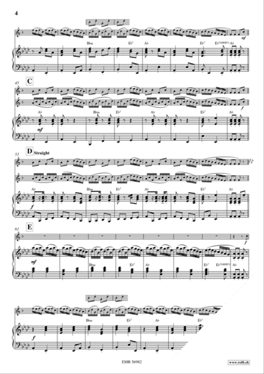Western Medley Western Medley Baritone Saxophone scores gallery preview page 5