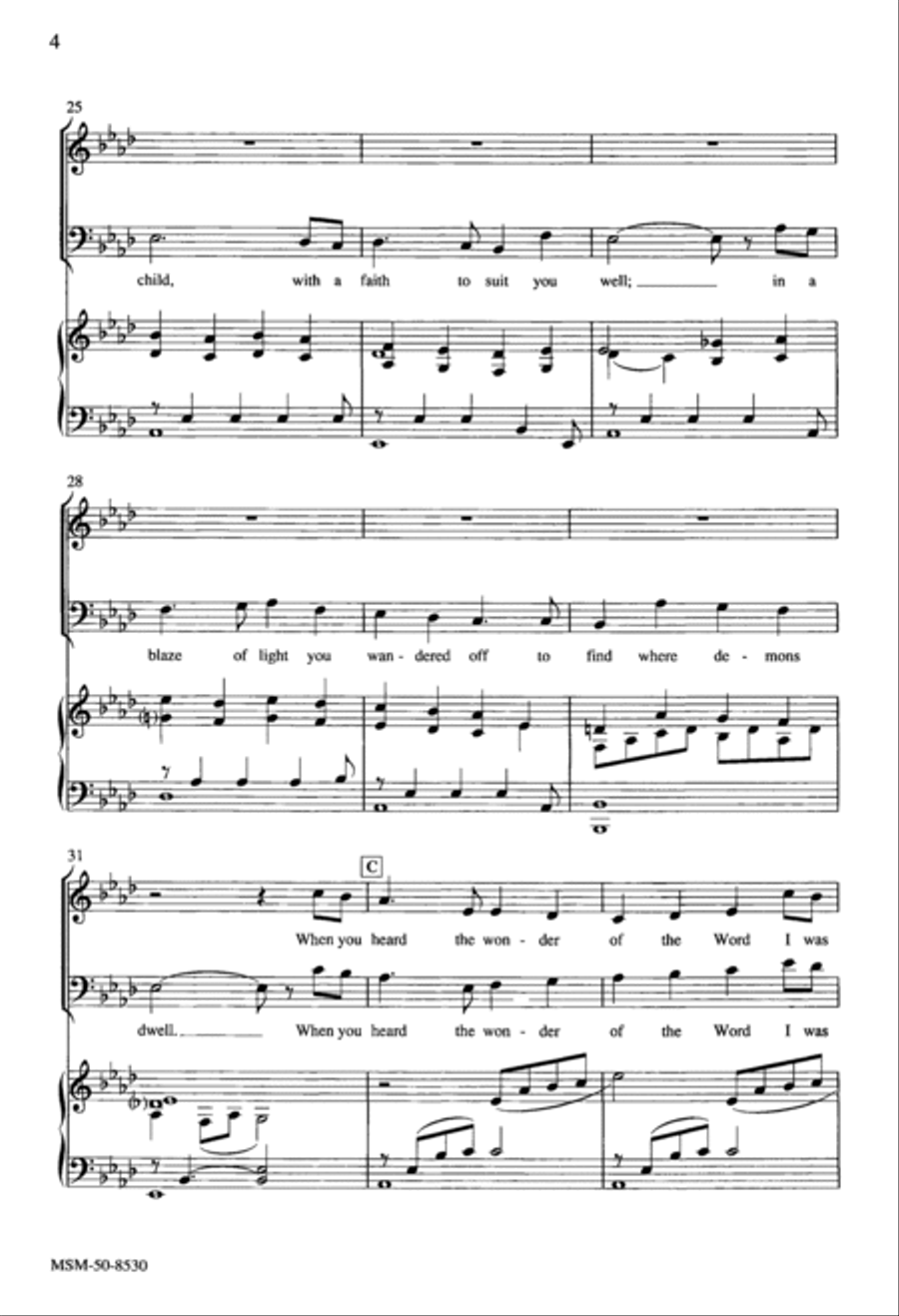 Borning Cry 2-Part scores gallery preview page 3