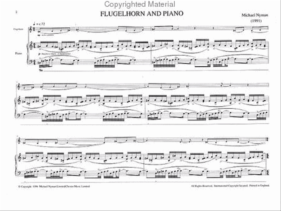 <br>Sheet music extract