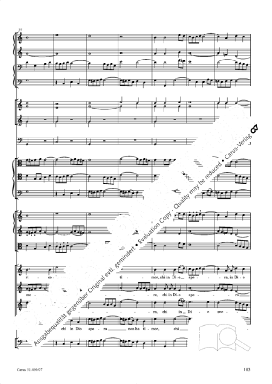 Davide penitente 4-Part scores gallery preview page 116