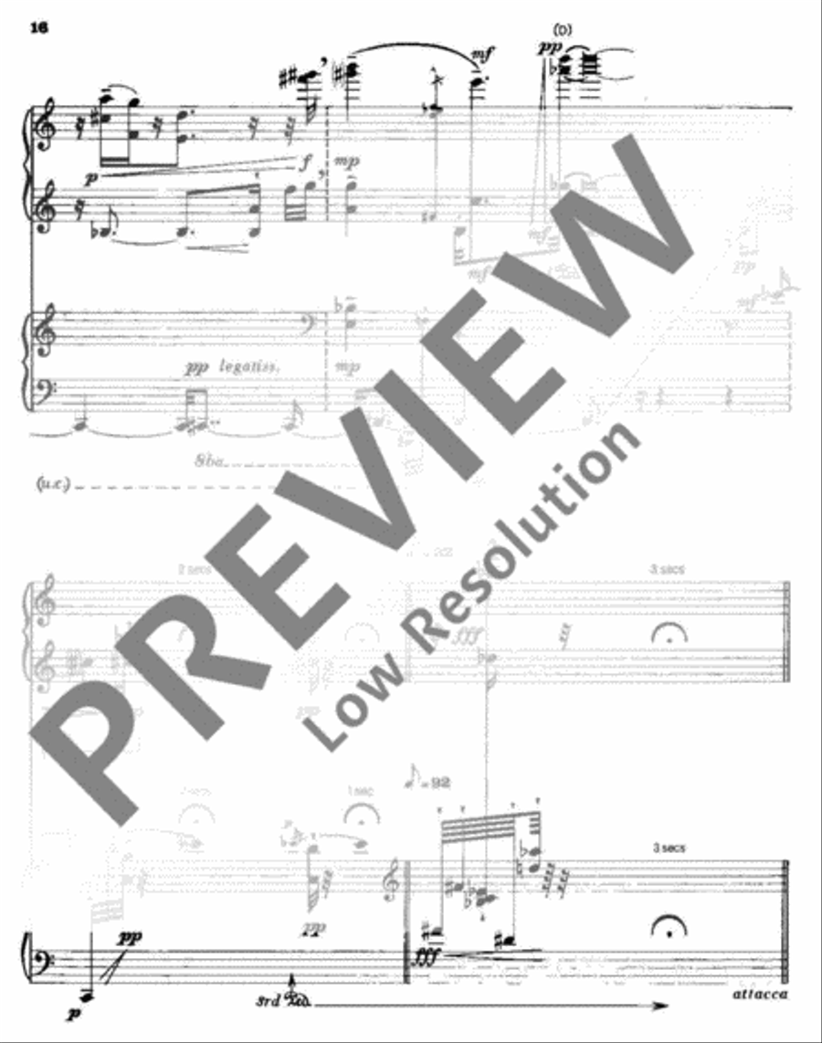 Sonata No. 2 Sonata No. 2 Piano Duet scores gallery preview page 19
