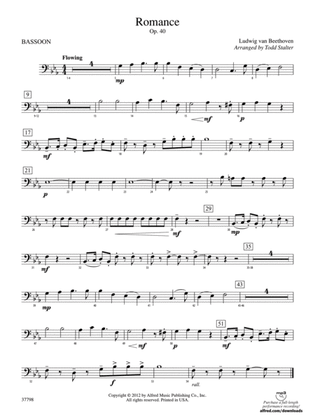Romance, Op. 40: Bassoon