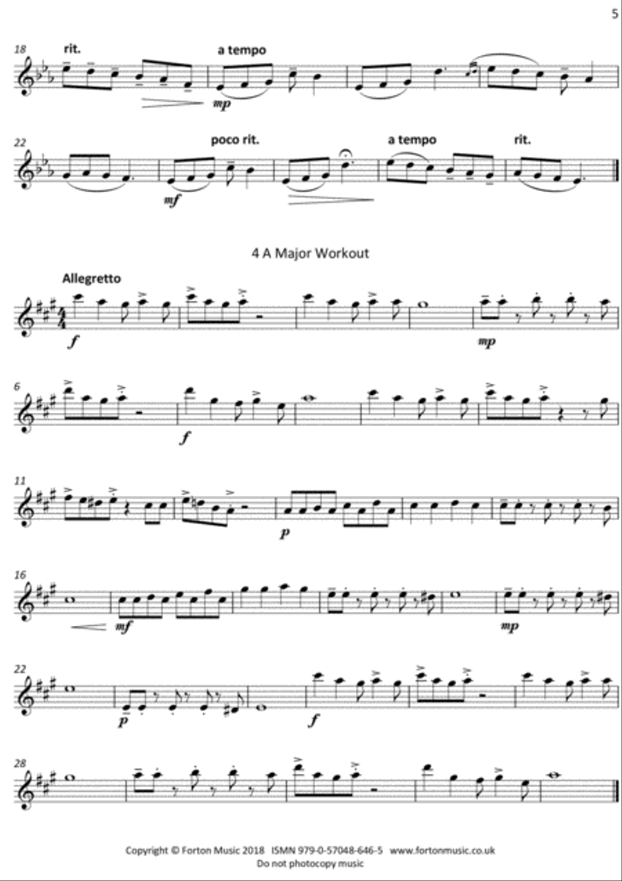 Twenty Four Five Oboe scores gallery preview page 5