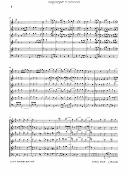 Sinfonia in D Minor