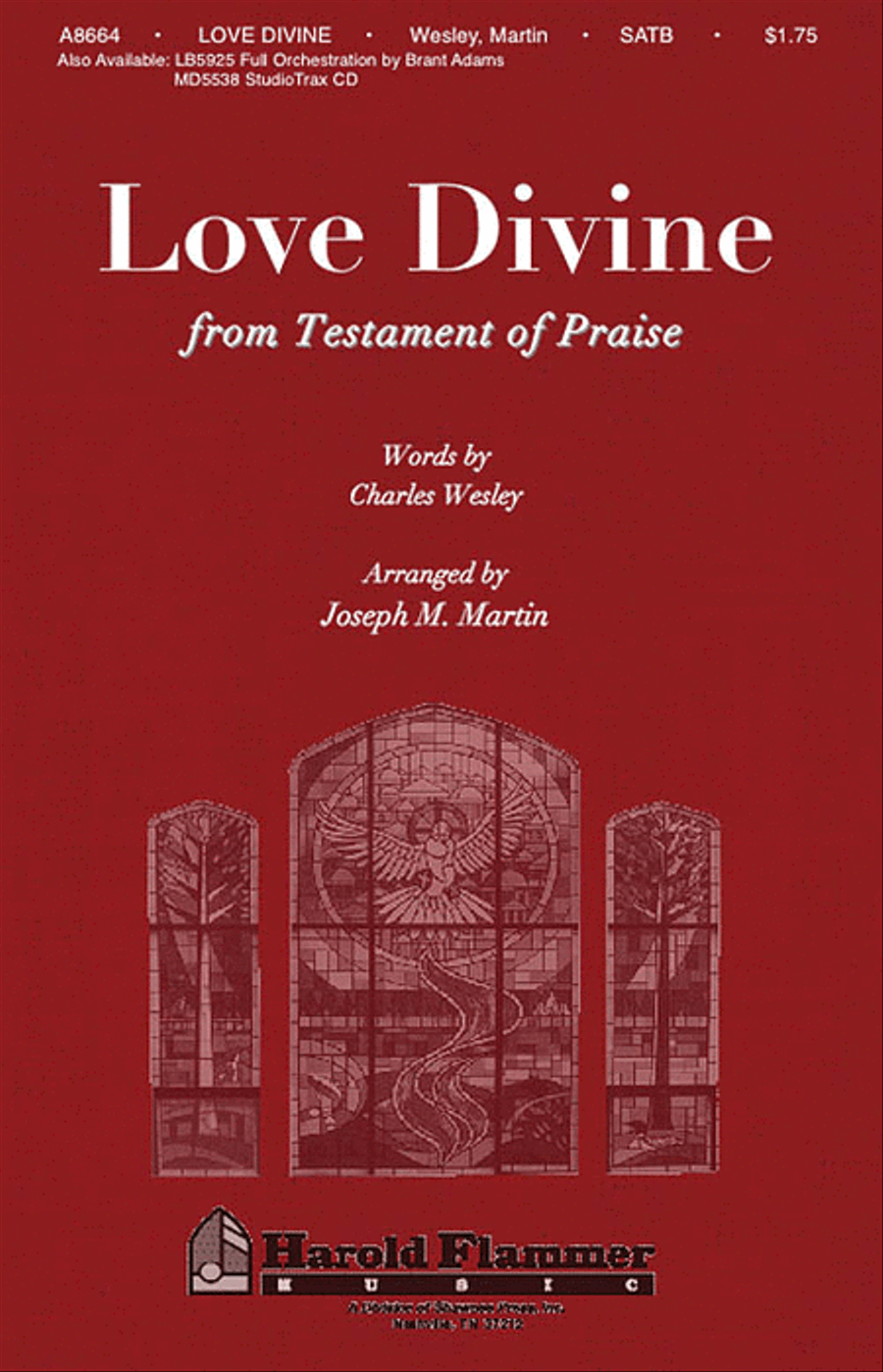 Love Divine (from Testament of Praise) 4-Part scores gallery preview page 1