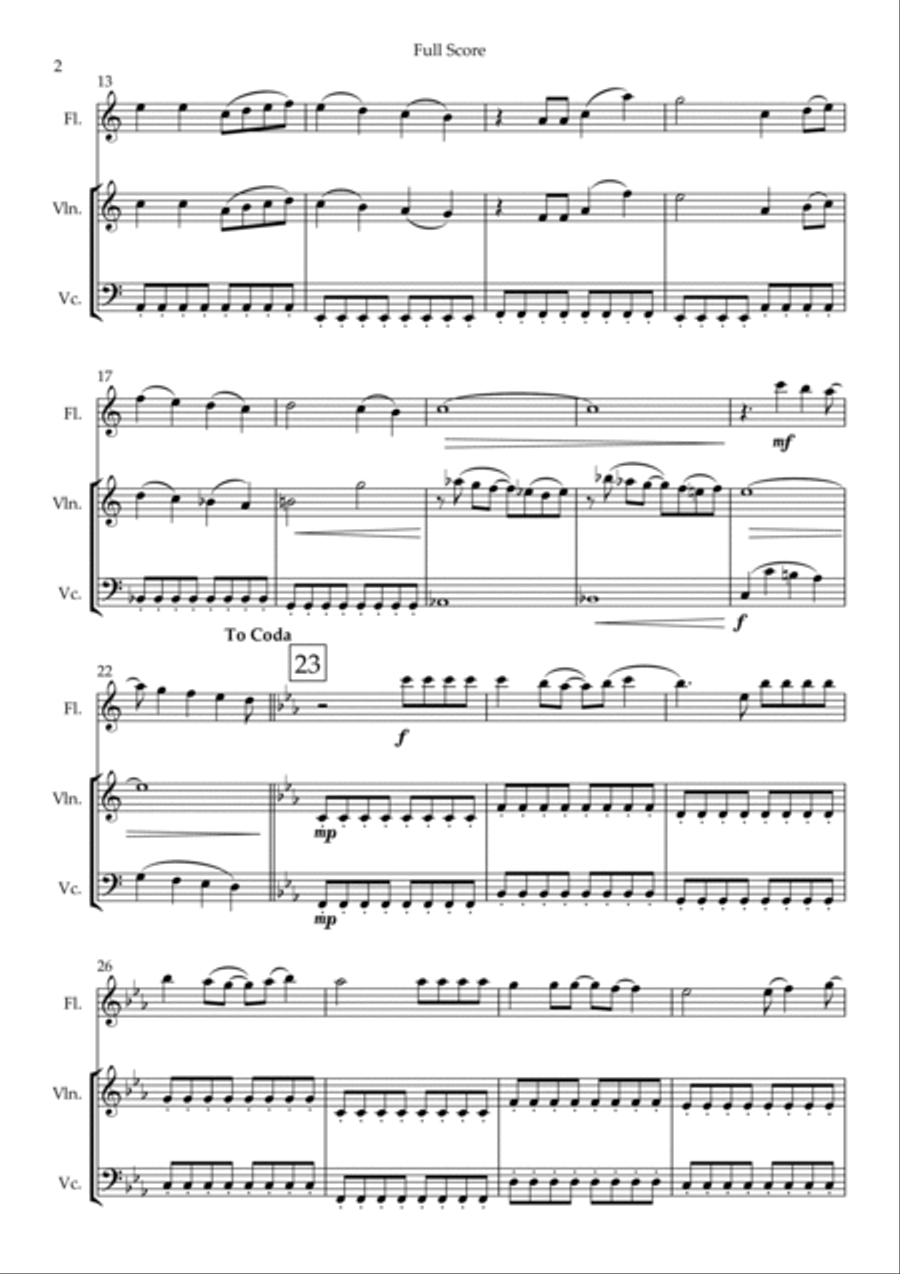 Dragon Ball Gt Small Ensemble scores gallery preview page 2
