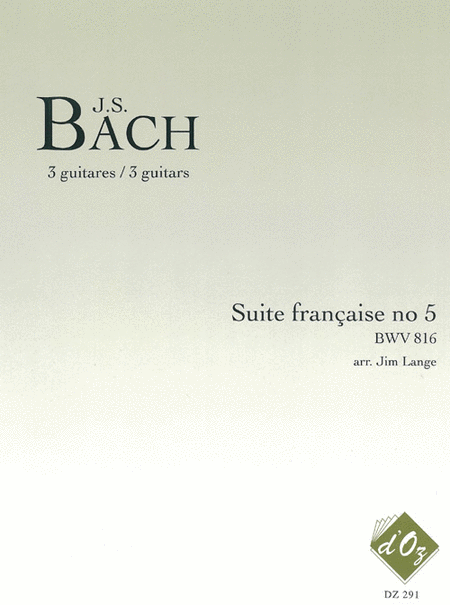 Suite francaise no 5, BWV 816