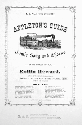 Appleton's Guide. Comic Song and Chorus
