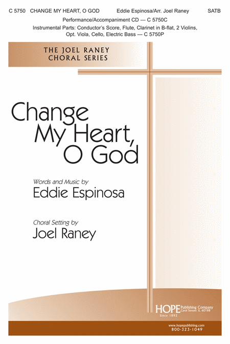 Change My Heart, O God (With Search Me, O God)