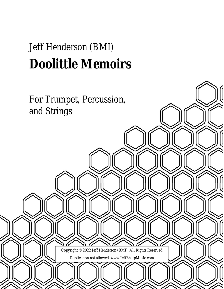 Doolittle Memoirs Doolittle Memoirs Large Ensemble scores gallery preview page 1