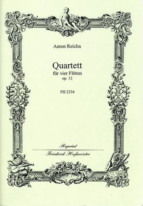 Book cover for Quartett, op. 12