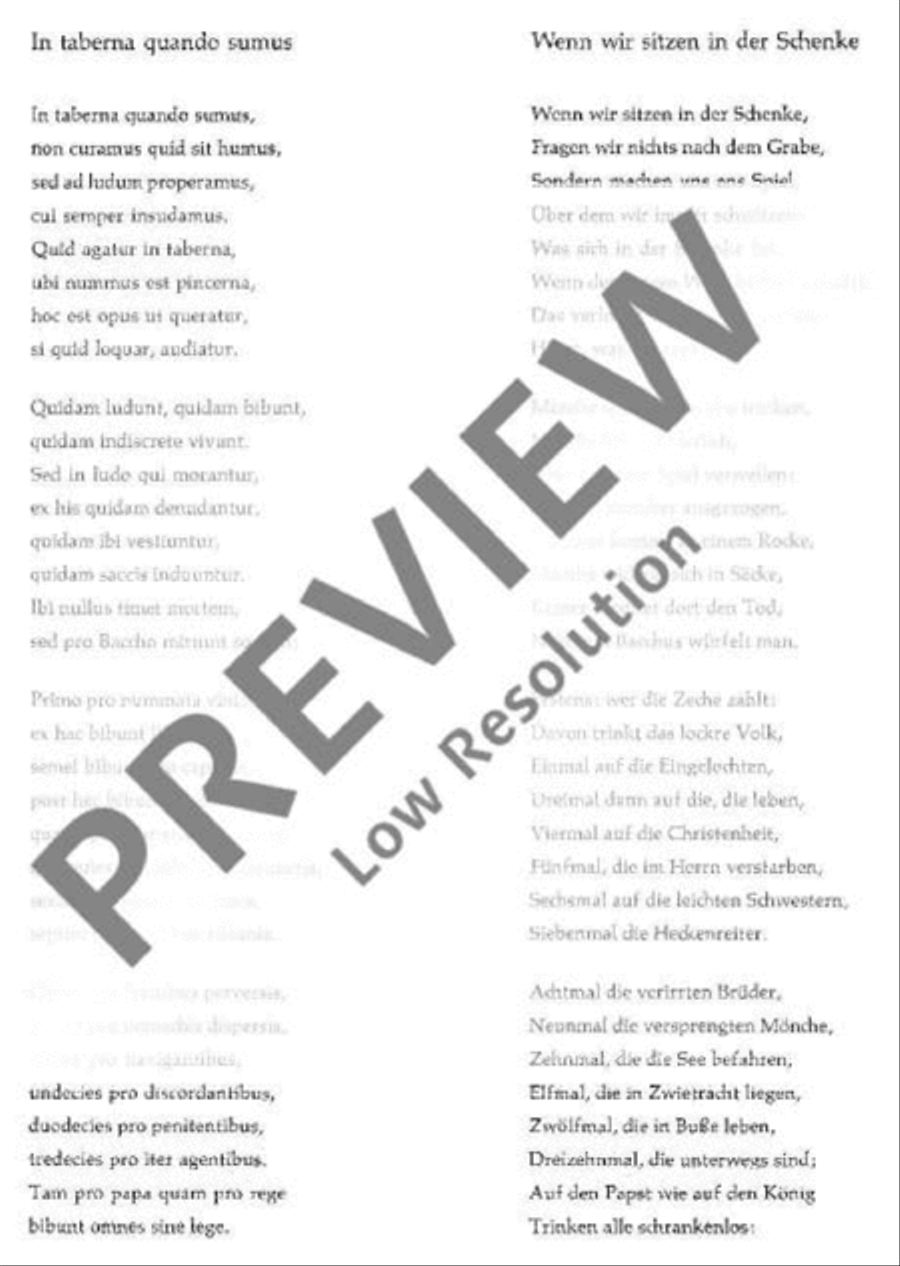 In taberna quando sumus TTBB scores gallery preview page 3