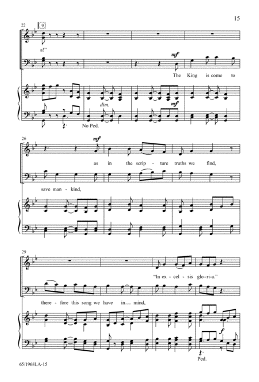 The Word Made Flesh 4-Part scores gallery preview page 17