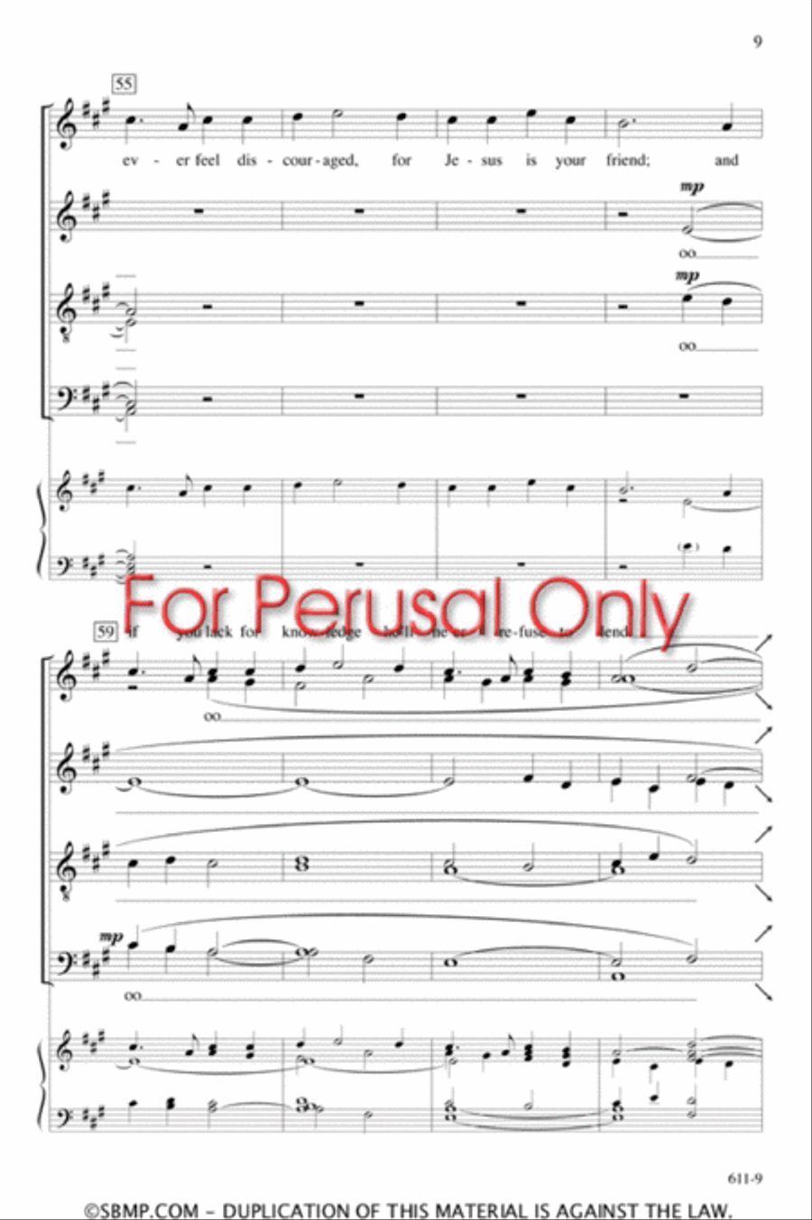 There Is a Balm in Gilead - SATB divisi Octavo Divisi scores gallery preview page 8