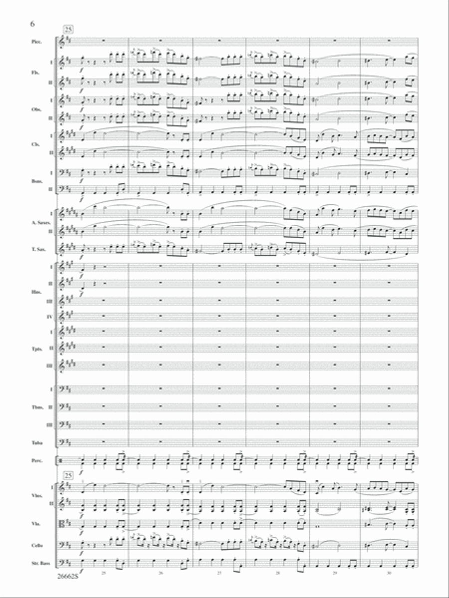 Blue Tango: Score Full Orchestra scores gallery preview page 6