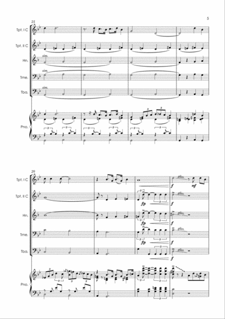 Summertime Small Ensemble scores gallery preview page 5