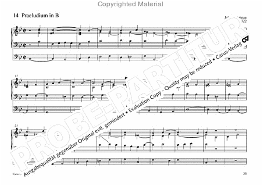 Freiburger Orgelbuch: Stammteil Organ Solo scores gallery preview page 36