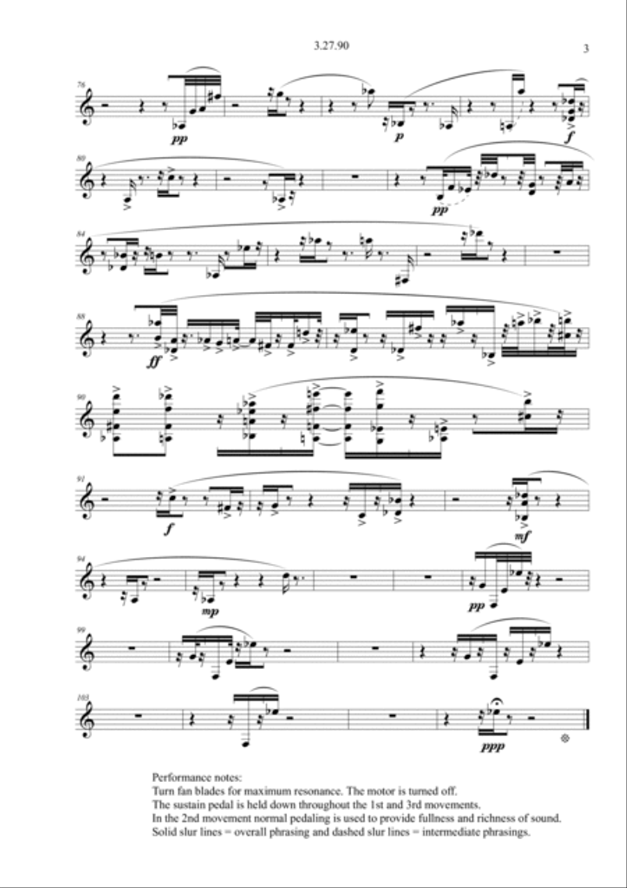 3.27.90 for vibraphone solo Vibraphone scores gallery preview page 3