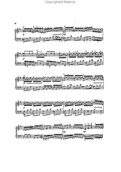 Brandenburg Concerto No. 3 in G BWV 1048 (Arranged for Piano)