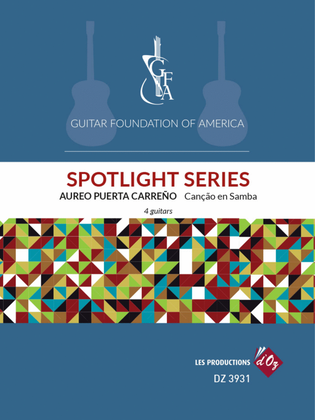 Book cover for GFA Spotlight Series, Canção en Samba