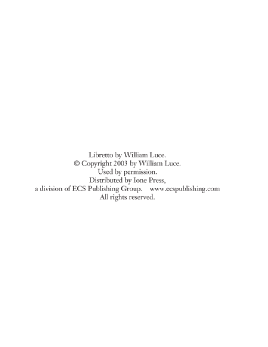 Gabriel's Daugher (Downloadable Libretto) Libretti scores gallery preview page 1