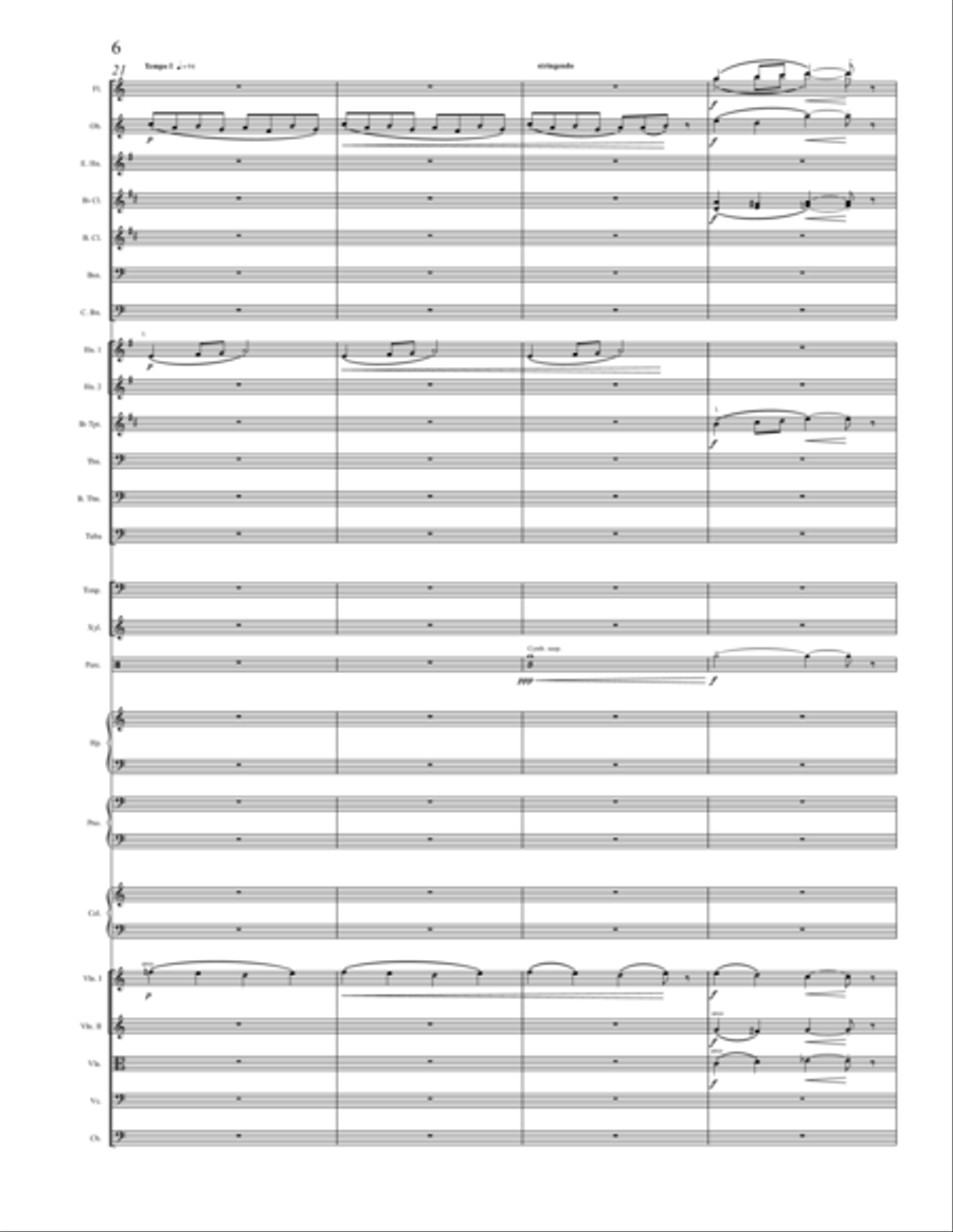 E. Satie – Heures Séculaires et Instantanées, 1914 Full Orchestra scores gallery preview page 6