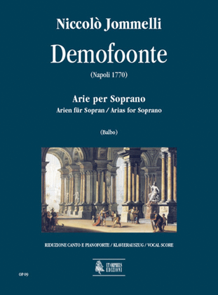 Book cover for Demofoonte. Arias for Soprano