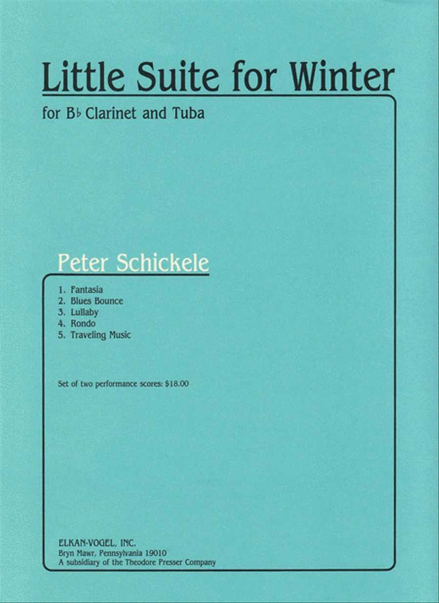 Little Suite For Winter Chamber Music scores gallery preview page 1
