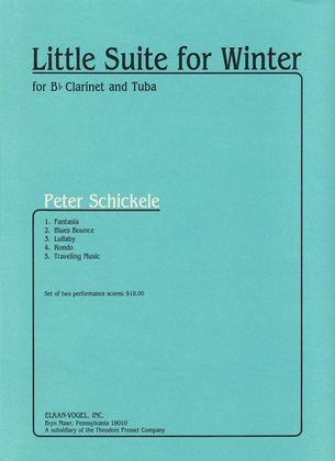 Book cover for Little Suite For Winter