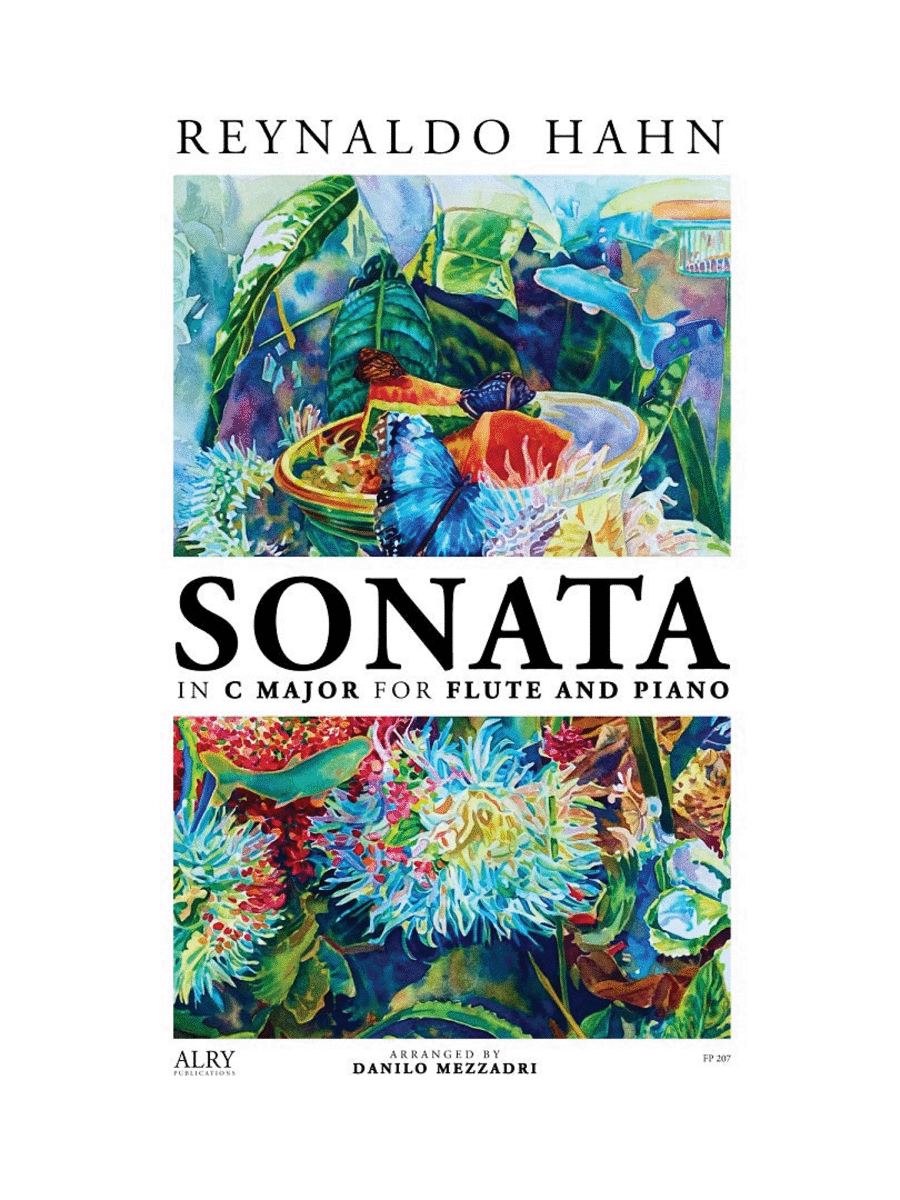 Sonata in C major for Flute and Piano Flute Solo scores gallery preview page 1