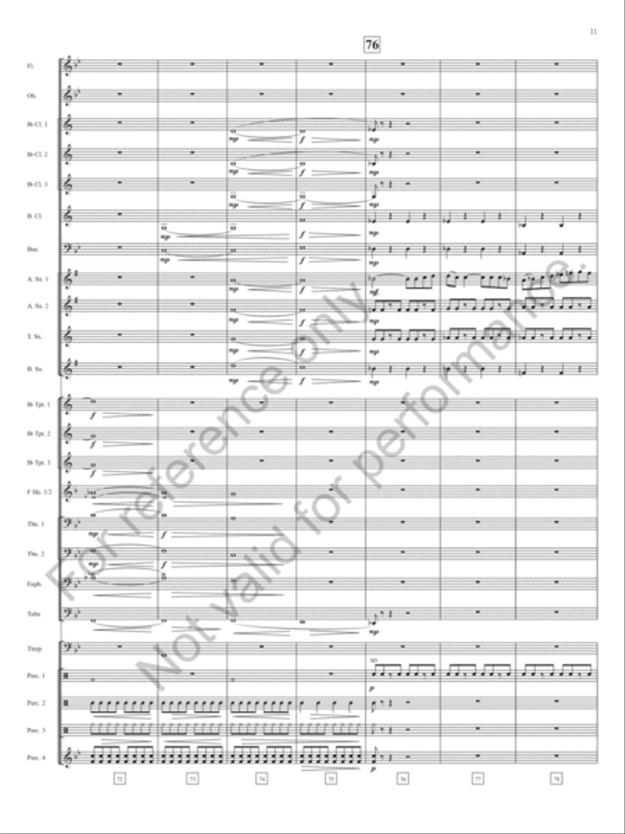 Mozart's Sandbox Mozart's Sandbox Concert Band scores gallery preview page 12