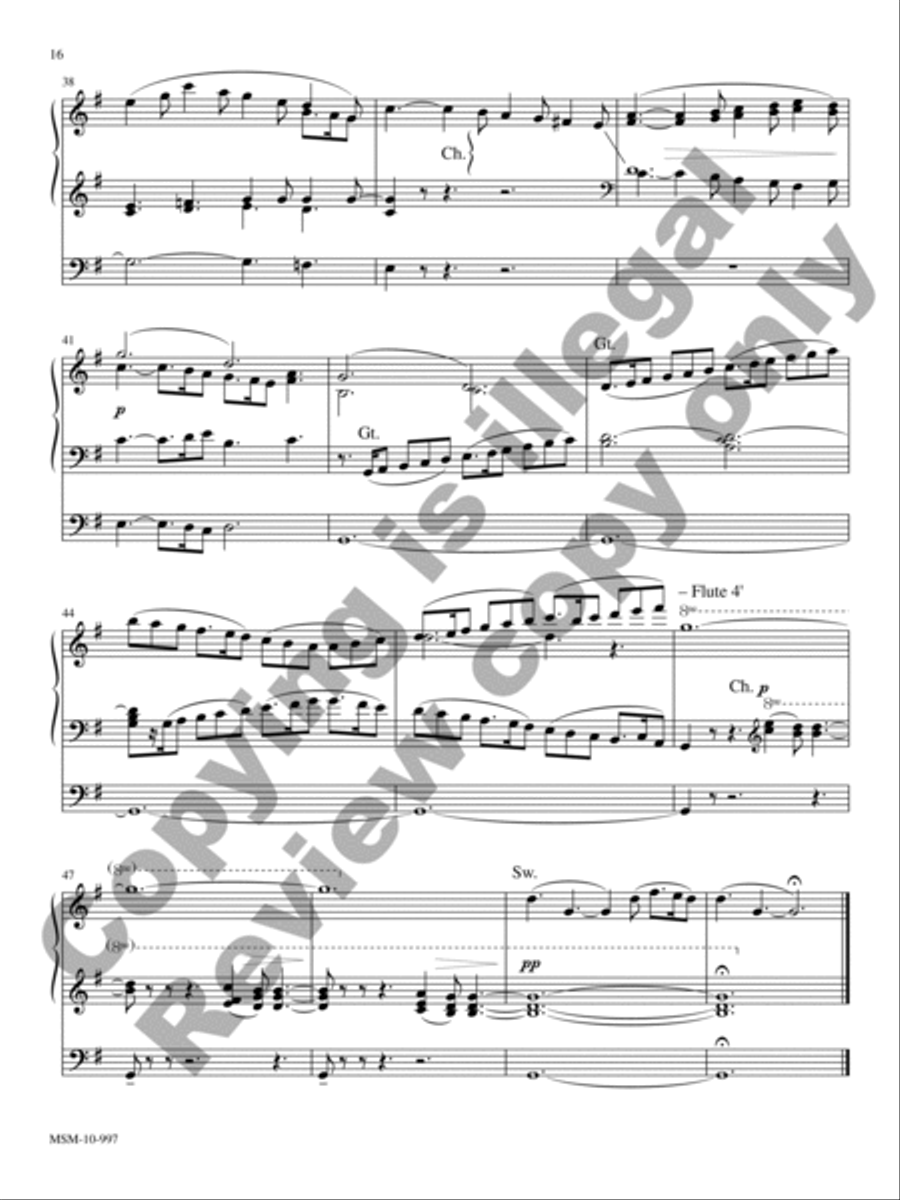 At the Cradle Organ scores gallery preview page 10