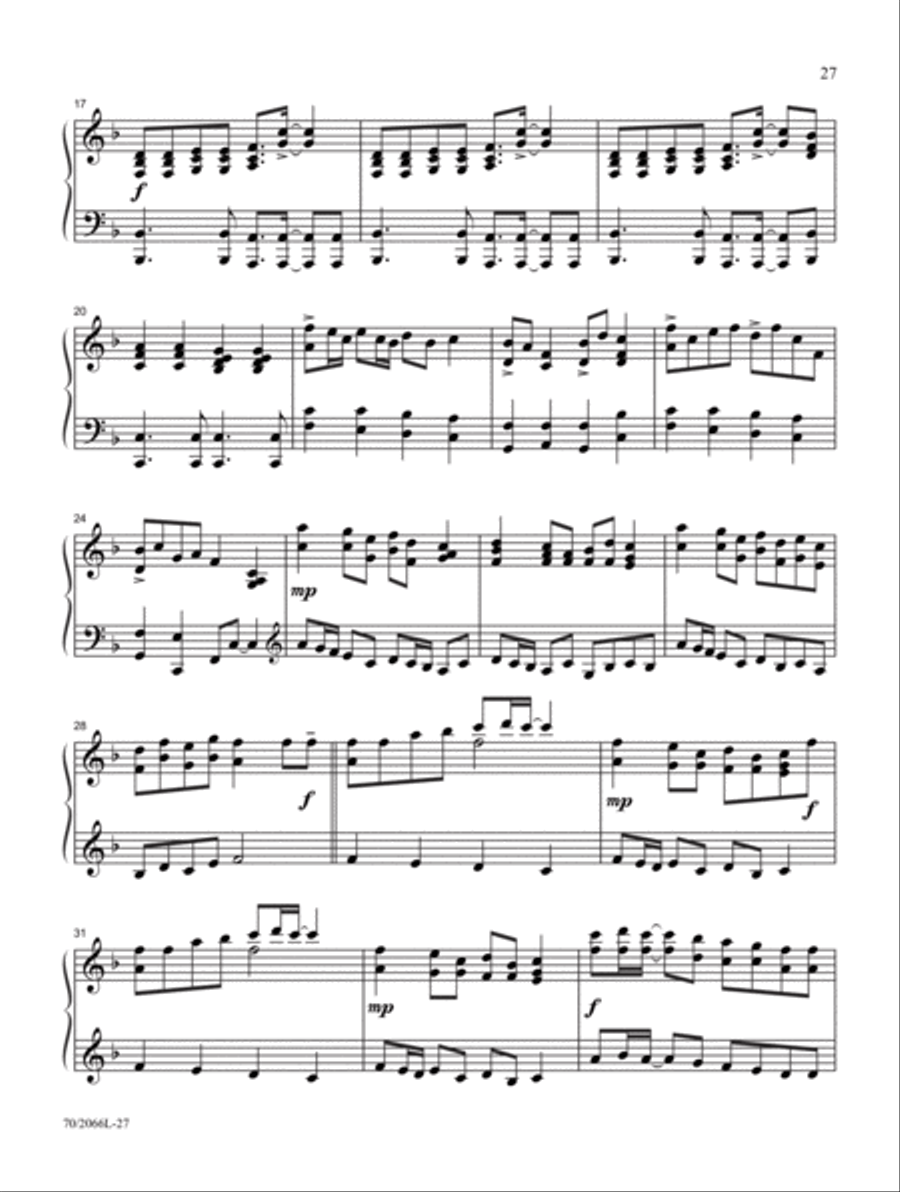 Christmas Improvisations Christmas Improvisations Piano Solo scores gallery preview page 17
