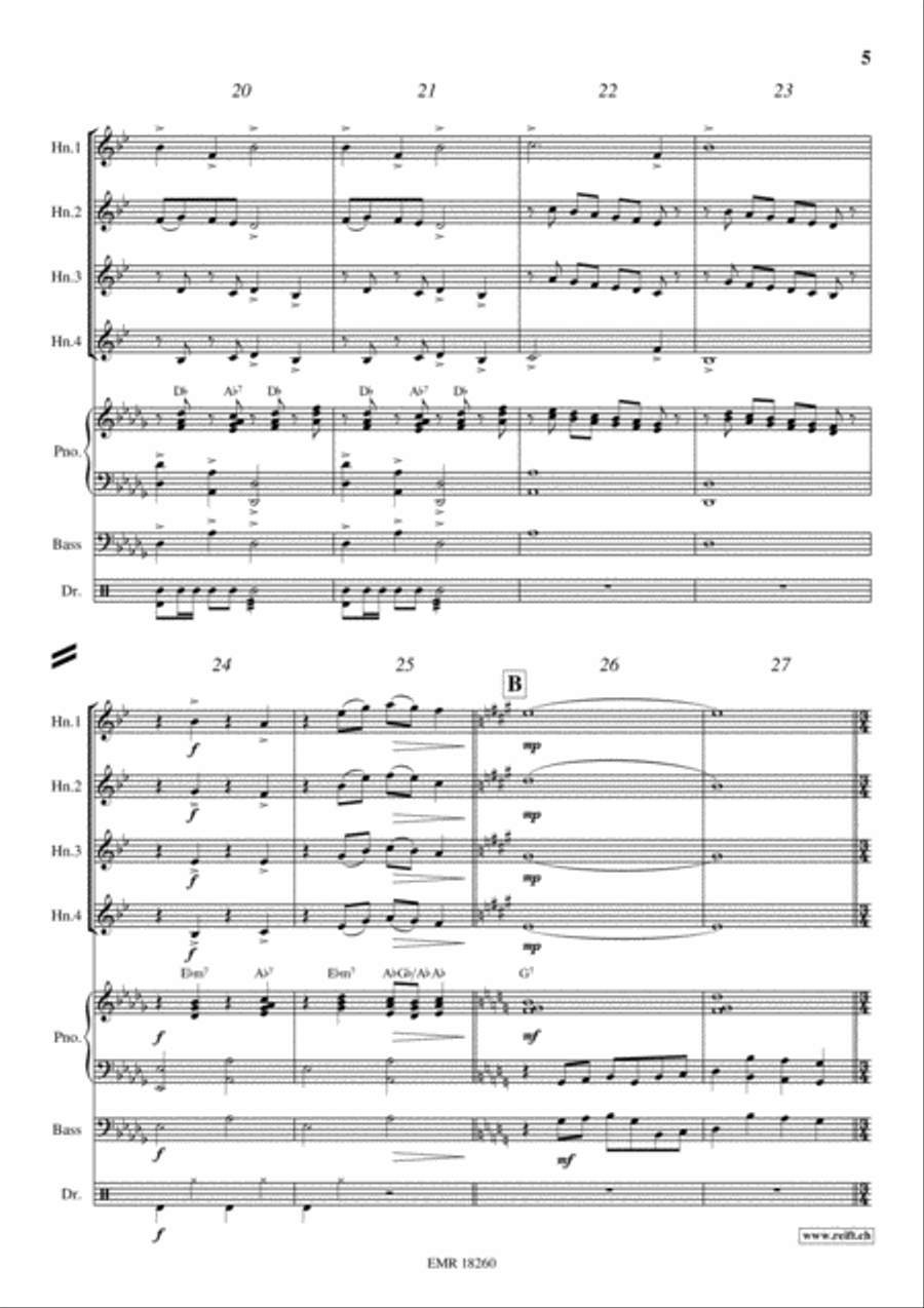 Franky And Johnny Horn scores gallery preview page 5