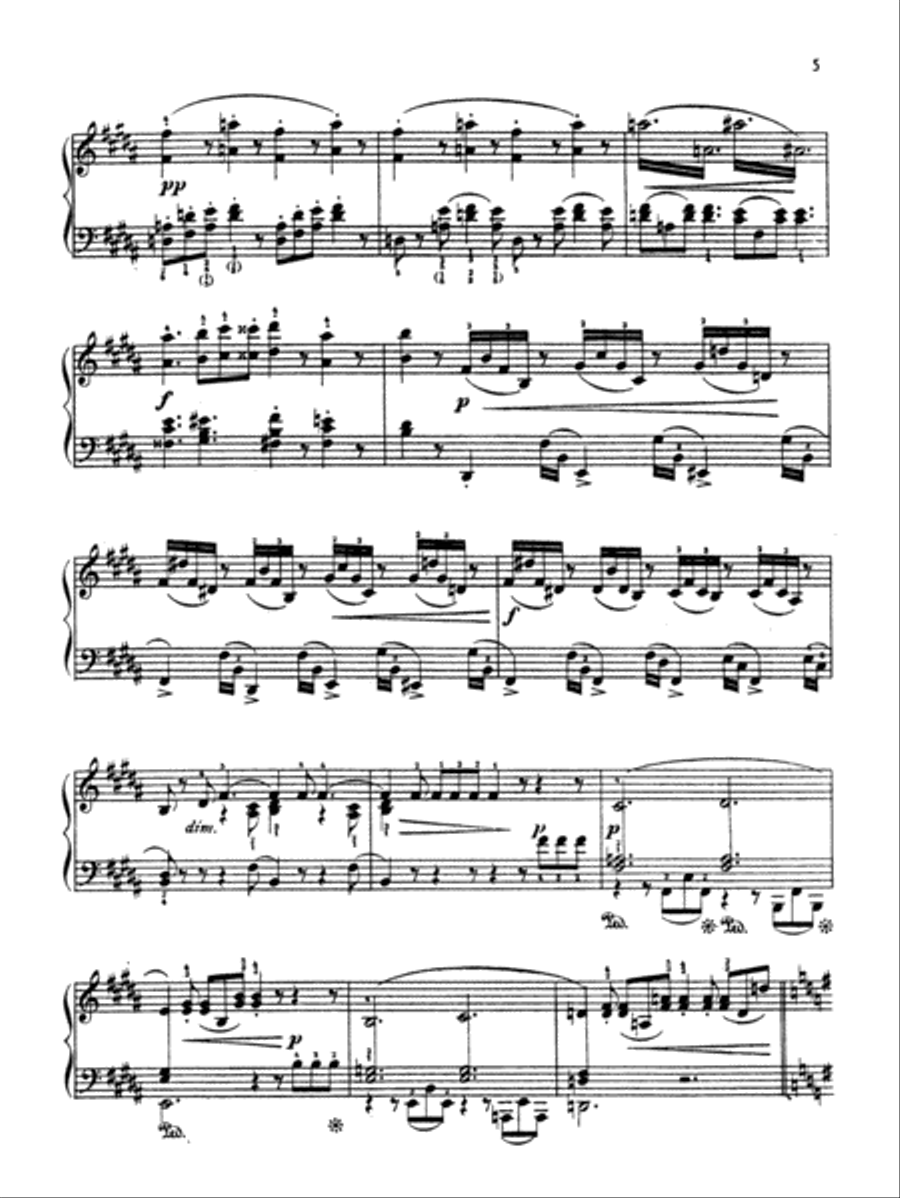 Gade: Fantasy Pieces, Op. 41 Piano Solo scores gallery preview page 2