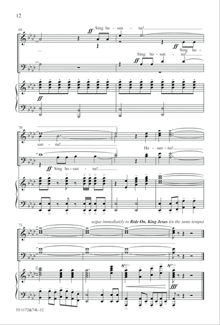 The Easter Story The Easter Story 4-Part scores gallery preview page 13
