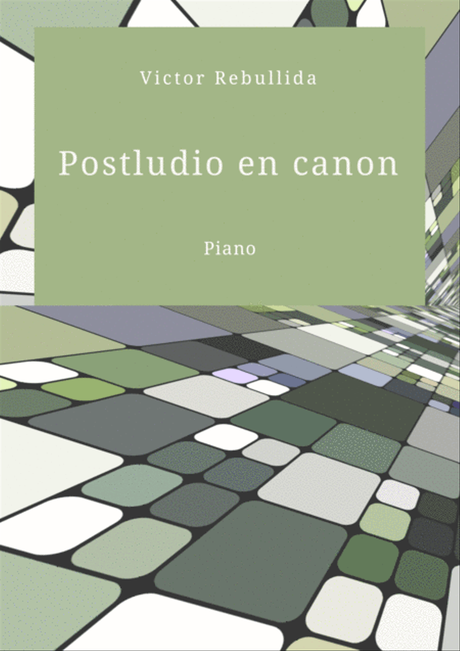 Postludio en canon Piano Method scores gallery preview page 1