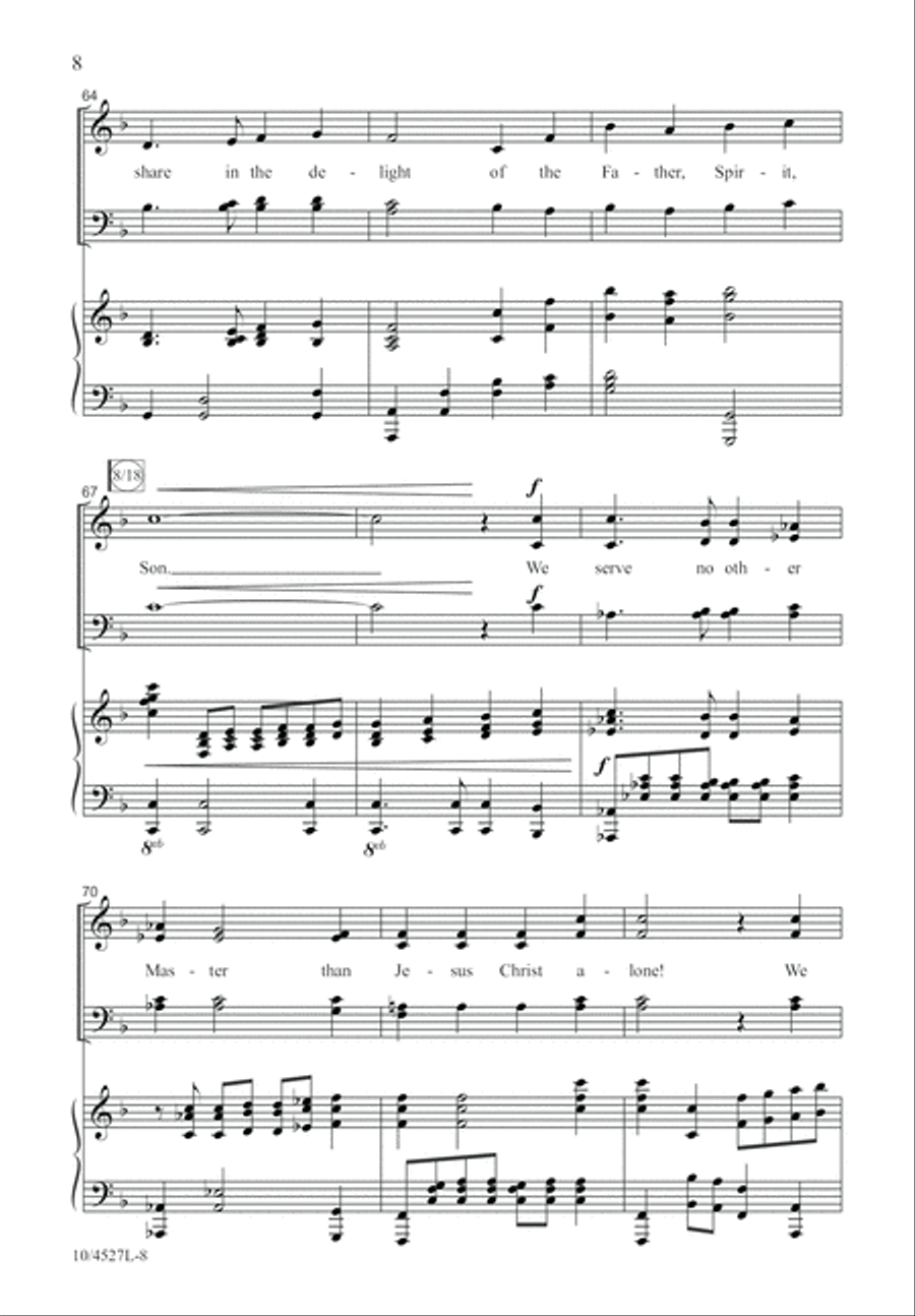 A Servant's Blessing A Servant's Blessing 4-Part scores gallery preview page 8