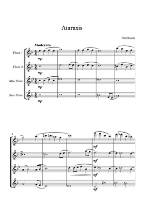 Book cover for Ataraxis - Flute Quartet