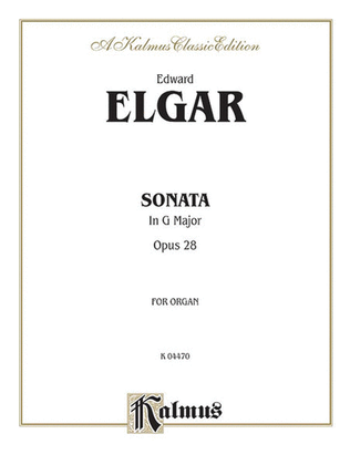 Book cover for Sonata in G Major (Urtext)