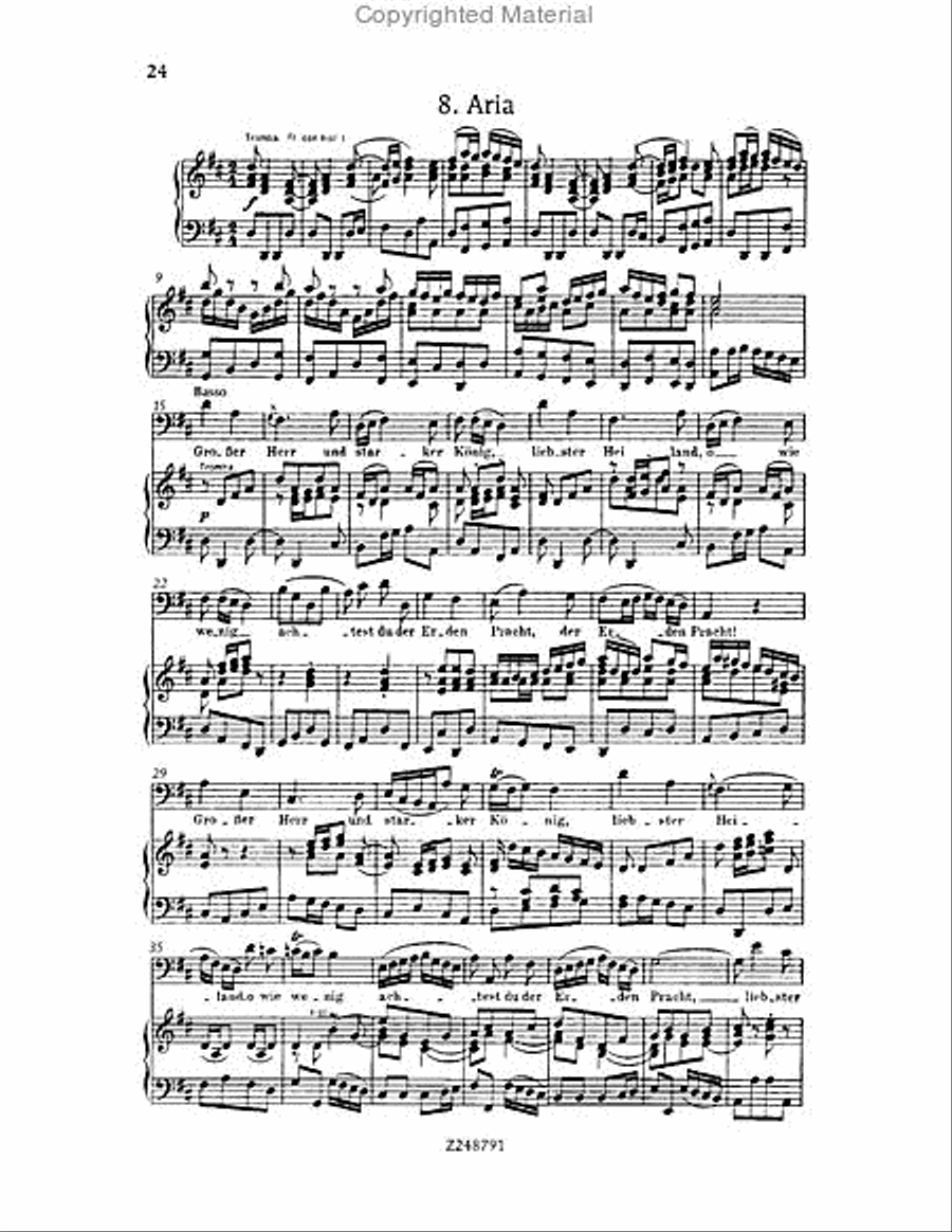 Christmas Oratorio, BWV 248 Choir scores gallery preview page 23