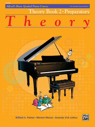 Book cover for Alfred's Basic Piano Graded Course Theory