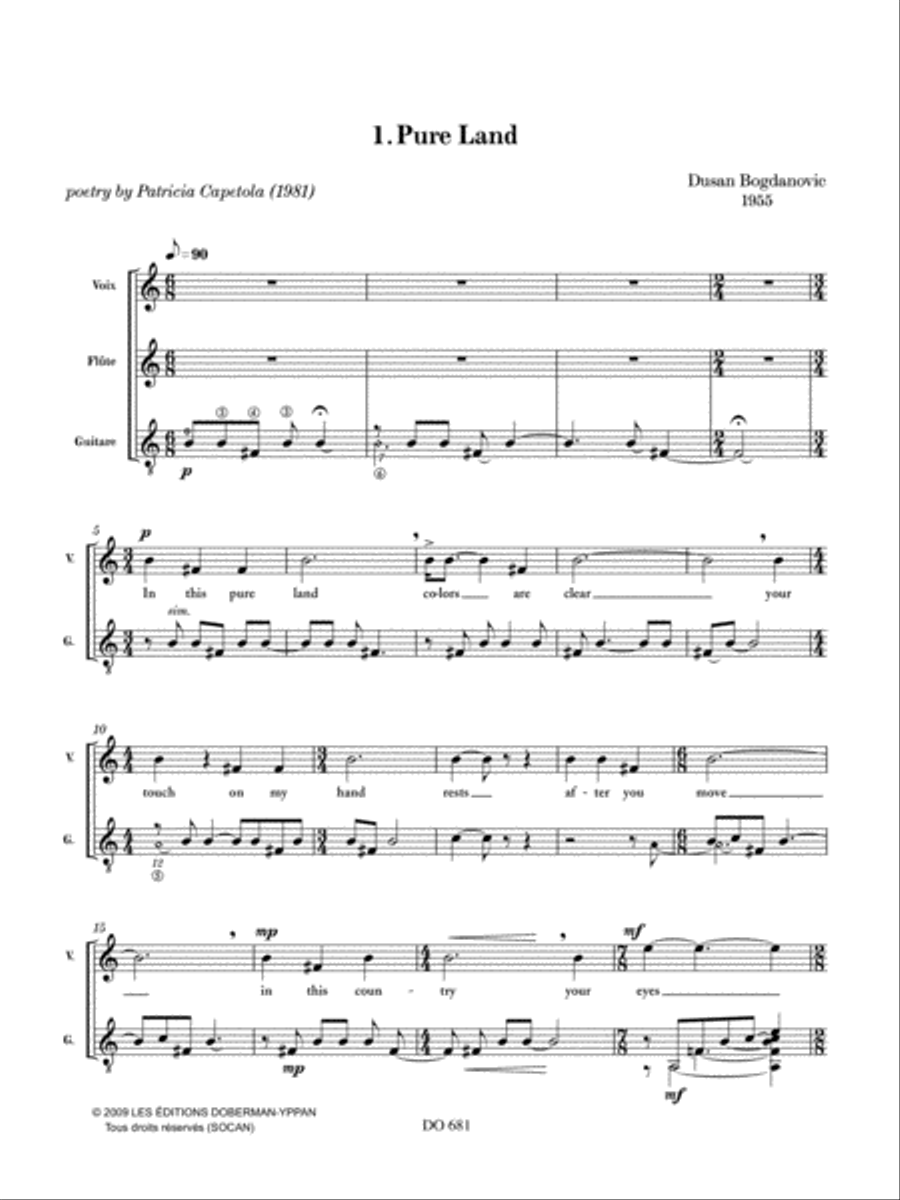Pure Land Pure Land Flute scores gallery preview page 4