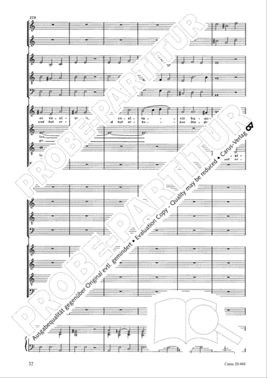 Uppsala-Magnificat 4-Part scores gallery preview page 33