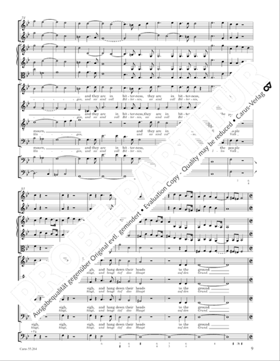 Israel in Egypt - Part I Israel in Egypt - Part I 4-Part scores gallery preview page 21