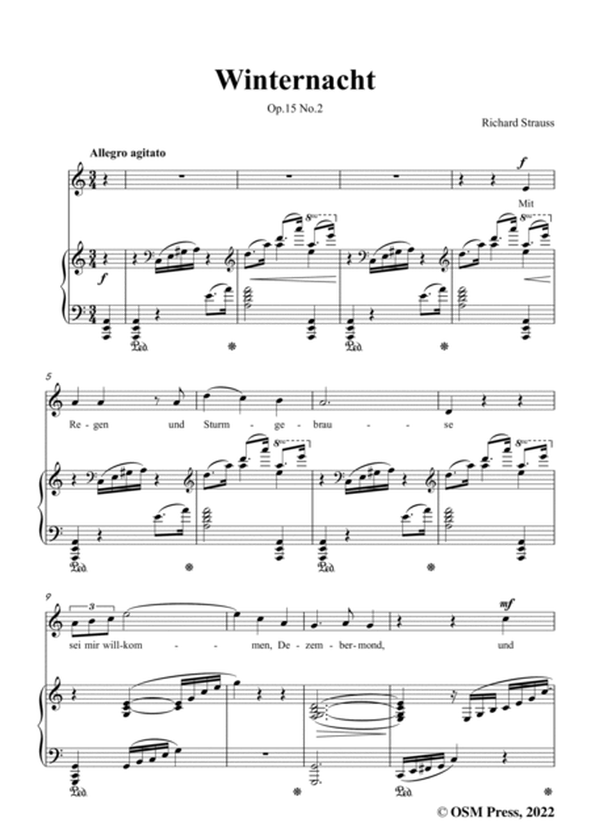 Richard Strauss-Winternacht,in a minor,Op.15 No.2 image number null